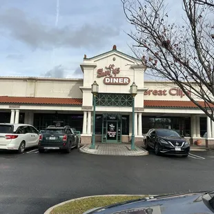 Outside restaurant