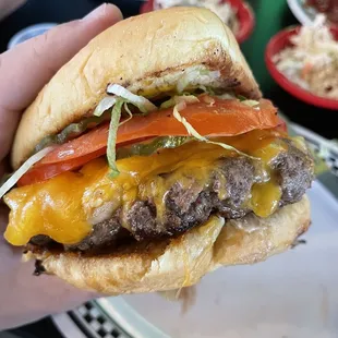 Smash 1/2 lb BURGER (4/5)