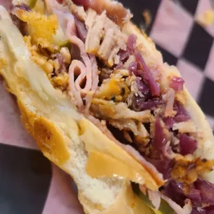 Up close of my new FAV! This CUBAN SANDWHICH was amazing!
