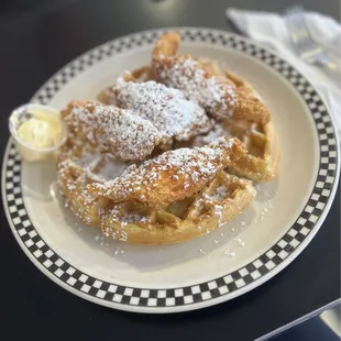 Chicken and waffle