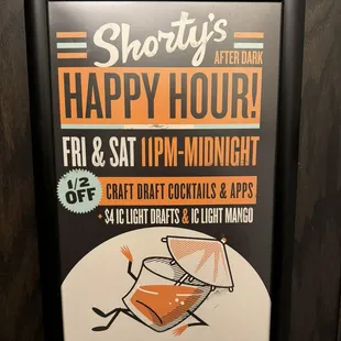 Happy hour