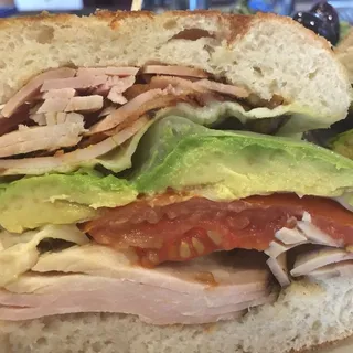 House Smoked Turkey Club Sandwich