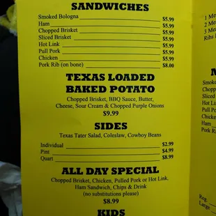 ows menu