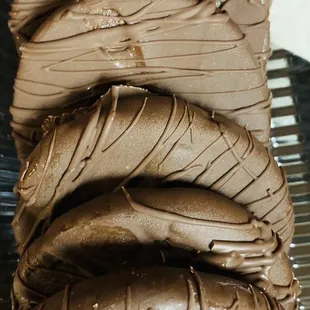 Chocolate Dipped Pineapple Slices