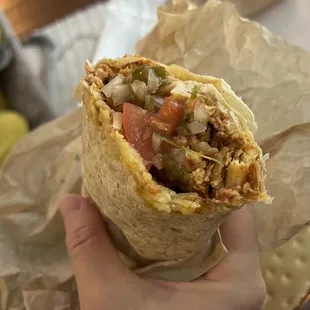 Breakfast burrito
