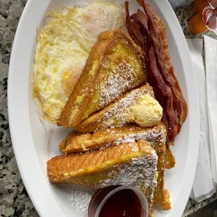 French toast combo. Delicious