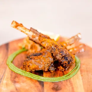 Karam Podi Lamb Chop IG: michellelieats