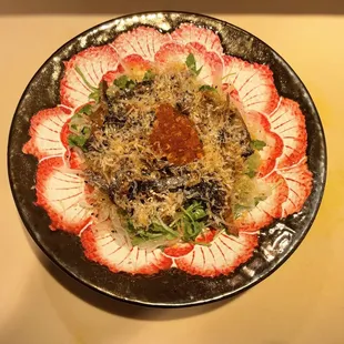 Salmon Skin Salad