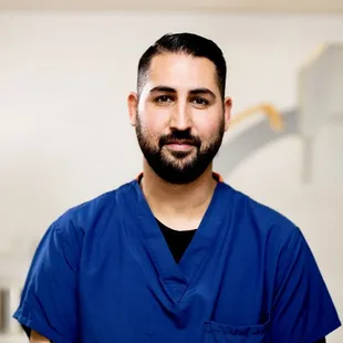 Portrait of Rod for his clinic I-Vascular Center