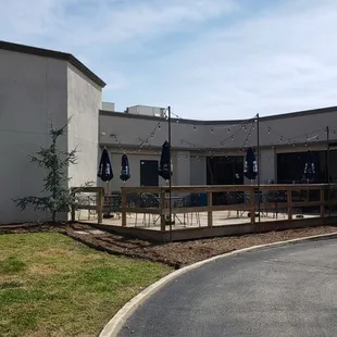 More patio