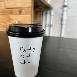 Dirty Chai Latee