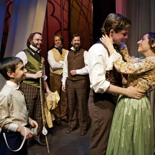 Tom Stoppard's The Coast of Utopia: Shipwreck. Photo by Pak Han.