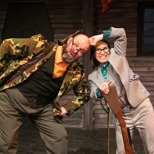 Steven Hess as Bertram / Grace Ng as Wilhelm | The Black Rider (2017-2018) | Photo by Cheshire Isaacs