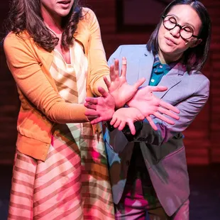 Grace Ng as Wilhelm, Noelle Viñas as Katchen | The Black Rider (2017-2018) | Photo by Cheshire Isaacs