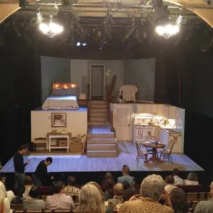 ashby stage, home of shotgun players, is a great intimate space!