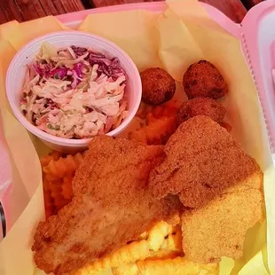 Catfish platter