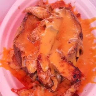 Chicken Fajita loaded Potato