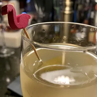 Vodka martini, dirty.