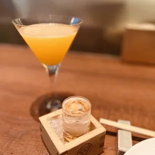 Rei mizuna (signature cocktail menu)