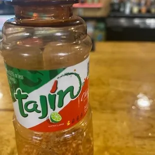 Seasoning that AJ used to make me a michelada.