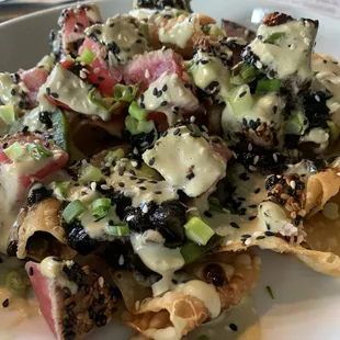 Poke Nachos