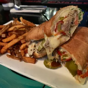 Duck Confit Cheesesteak