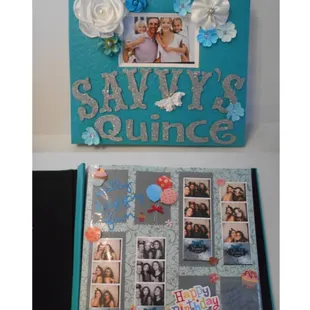 custom scrapbook album