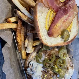 Bacon? jalapeño burger