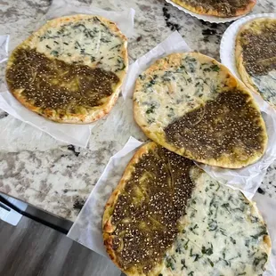 Cheese and Zatar Pie