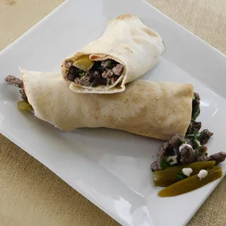 Beef Shawarma Wrap