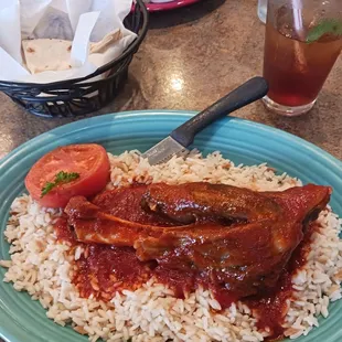 Lamb shank, me to thank.