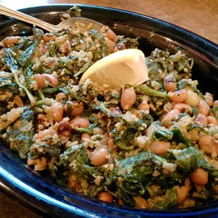 Sleek (Spinach with beans)