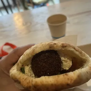 Fall Falafel, bursting with flavor!