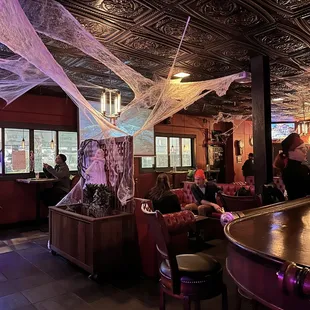 Halloween theme during beer week