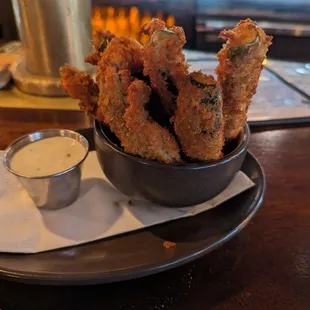 Fried pickles