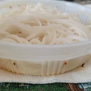 Noodle compartment