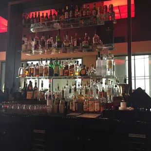 The upstairs theatre bar