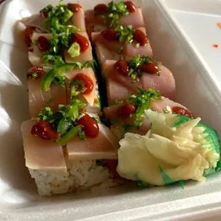 Yellowtail Surprise Roll - 8 Pieces