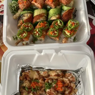 Eel Avocado roll - 8 pieces