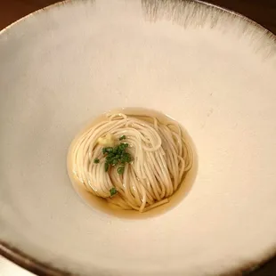 Shime Somen - Delicate Somen Noodles in a Refreshing Dashi Dipping Sauce
