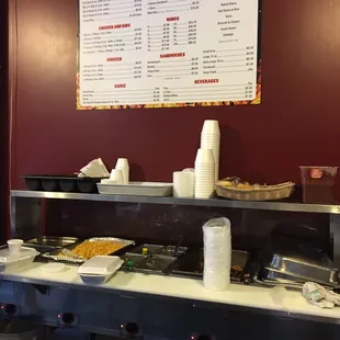 7/29/2016 some sides behind the ordering area
