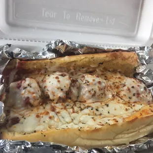 Meatball sub today. Thanks Showcase, much love!