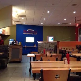 sushi and sashimi, interior