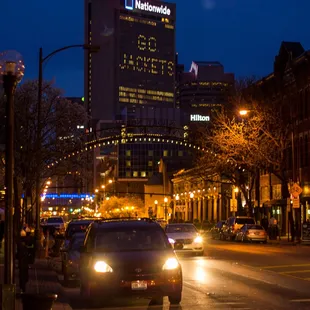 Go Jackets, from the Short North