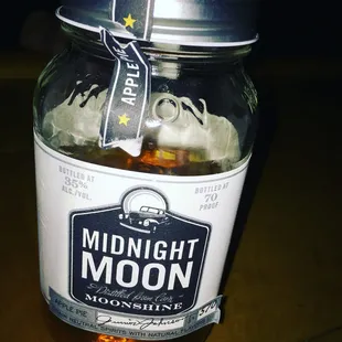 Someone had moonshine so then I too had moonshine