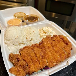 Katsu Plate - super crispy