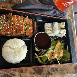 Katsu lunch bento box