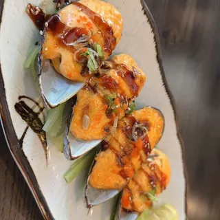Baked Mussels