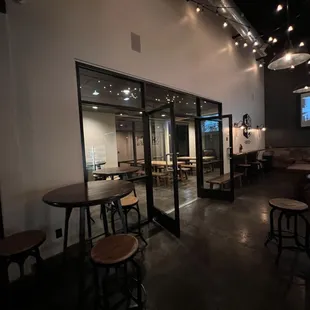 Inside