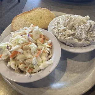 Cole slaw &amp; Potato Salad